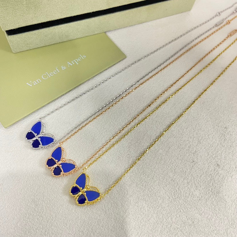 [Marins]  2026 NEW LUCKY BUTTERFLY 1 MOTIFS NECKLACE