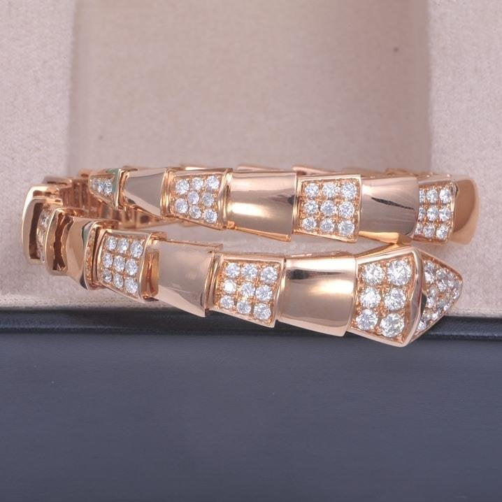[Marins]SERPENTI BRACELET PINK GOLD DIAMOND