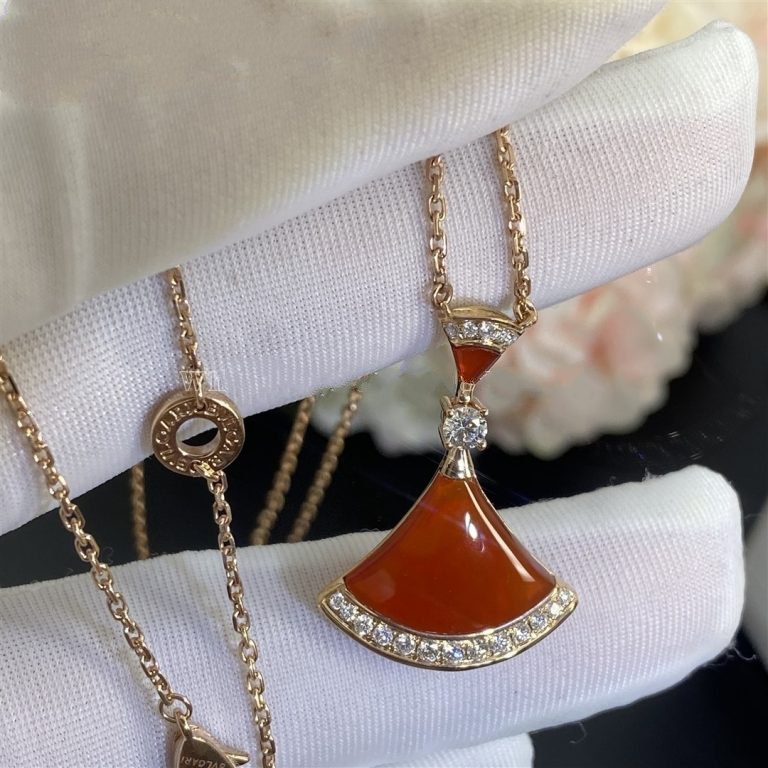 [Marins]DREAM NECKLACE CARNELIAN DIAMOND