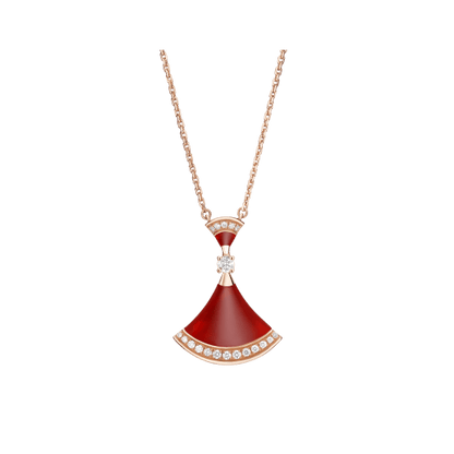[Marins]DREAM NECKLACE CARNELIAN DIAMOND