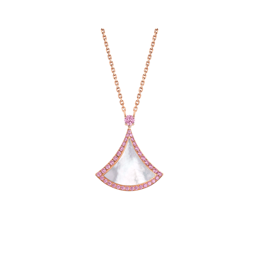 [Marins]DREAM NECKLACE MOP DIAMOND PINK