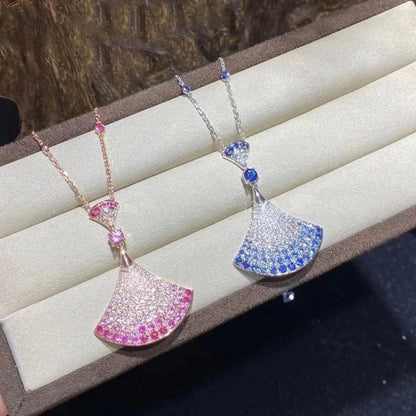 [Marins]DREAM NECKLACE AGATE SILVER DIAMOND