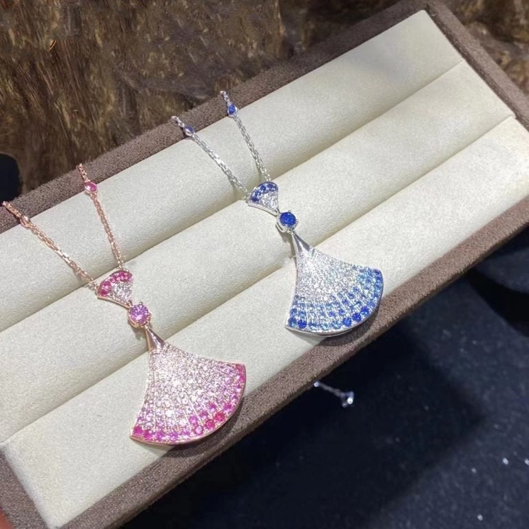 [Marins]DREAM NECKLACE AGATE SILVER DIAMOND