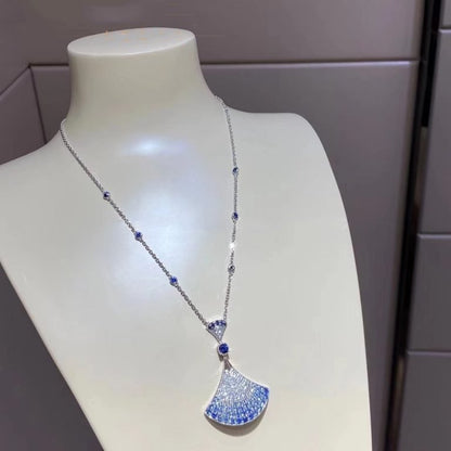 [Marins]DREAM NECKLACE AGATE SILVER DIAMOND