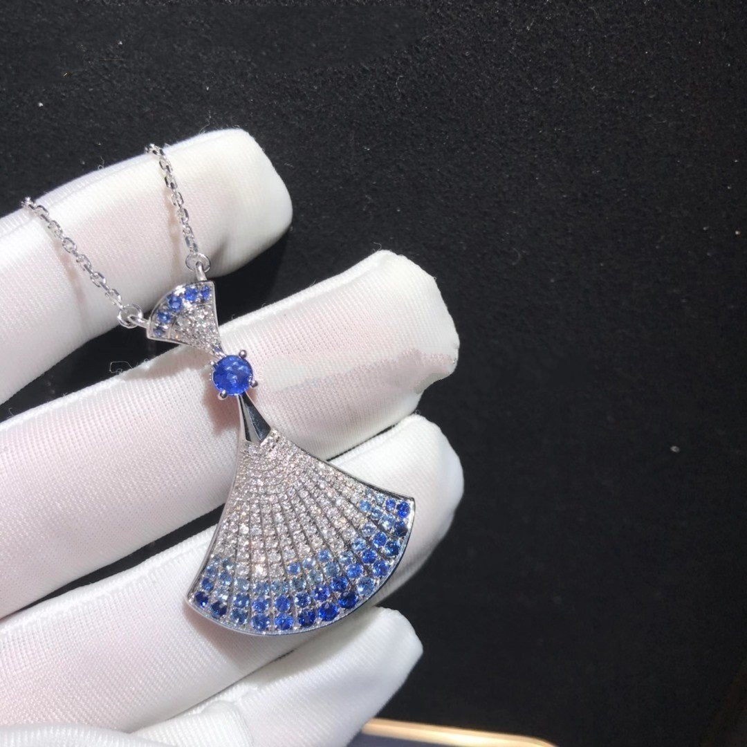 [Marins]DREAM NECKLACE AGATE SILVER DIAMOND