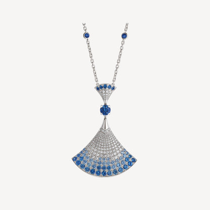 [Marins]DREAM NECKLACE AGATE SILVER DIAMOND