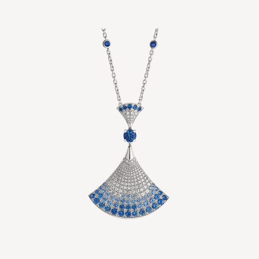 [Marins]DREAM NECKLACE AGATE SILVER DIAMOND