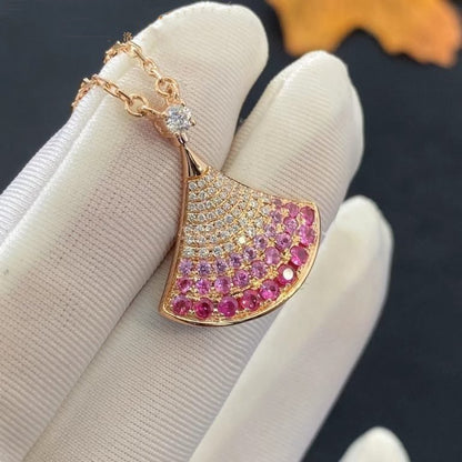 [Marins]DREAM NECKLACE PINK GOLD PINK DIAMOND