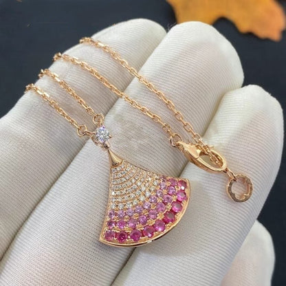 [Marins]DREAM NECKLACE PINK GOLD PINK DIAMOND