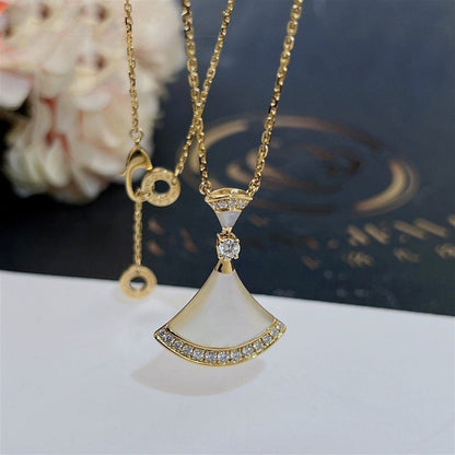 [Marins]DREAM NECKLACE MOP GOLD DIAMOND