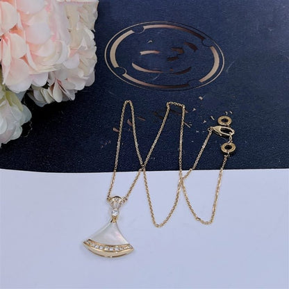 [Marins]DREAM NECKLACE MOP GOLD DIAMOND