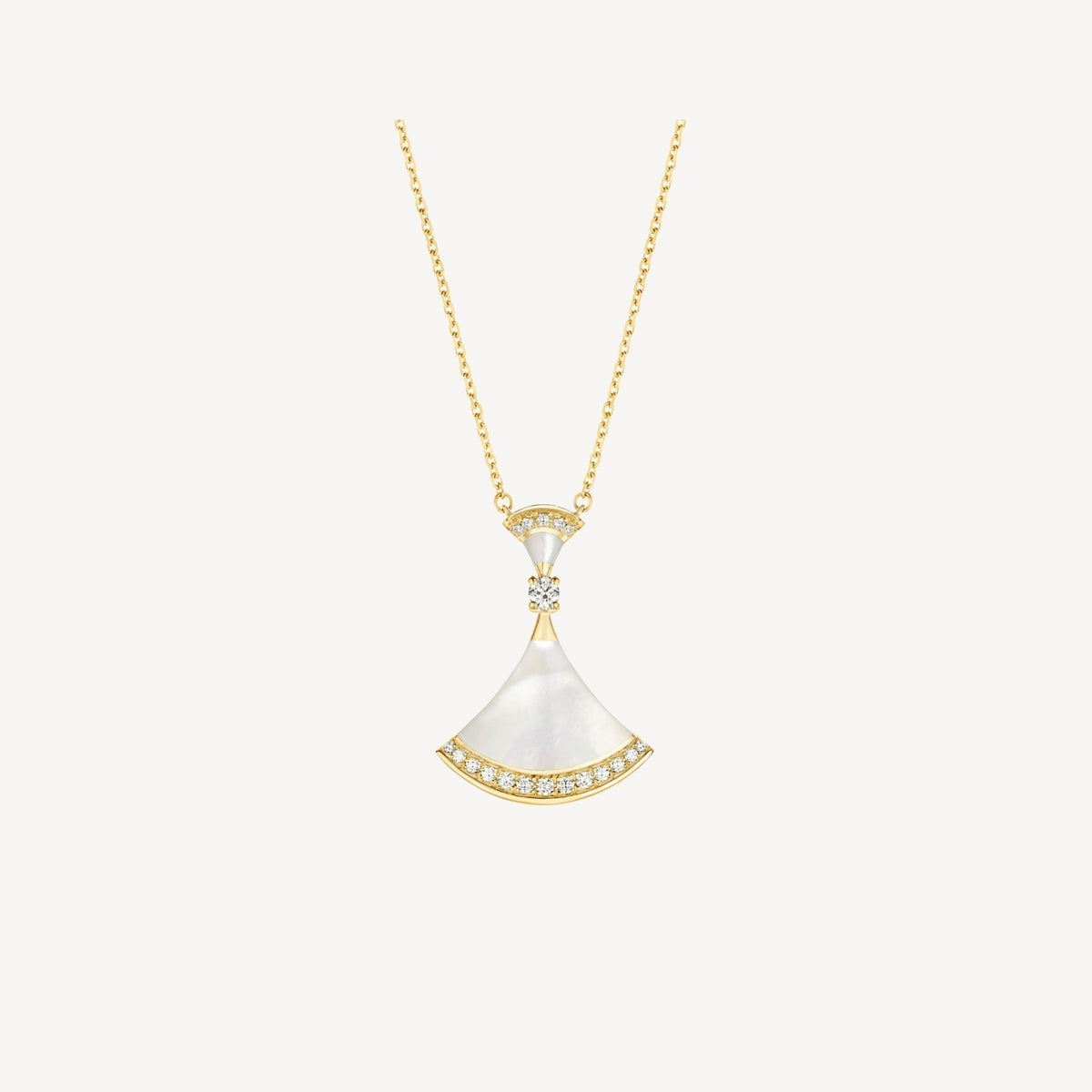 [Marins]DREAM NECKLACE MOP GOLD DIAMOND