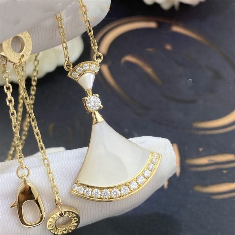 [Marins]DREAM NECKLACE MOP GOLD DIAMOND