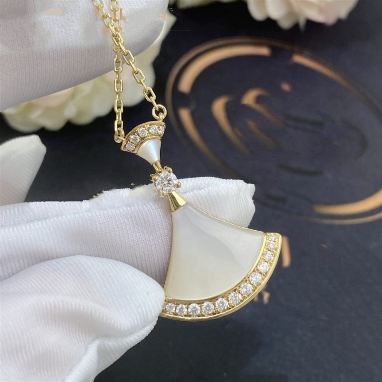 [Marins]DREAM NECKLACE MOP GOLD DIAMOND