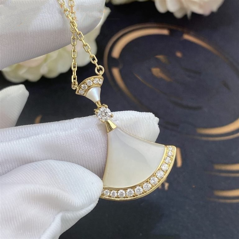 [Marins]DREAM NECKLACE MOP GOLD DIAMOND