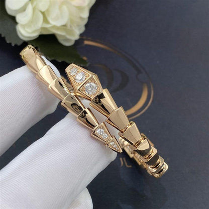 [Marins]SERPENTI BRACELET DIAMONDS PINK GOLD