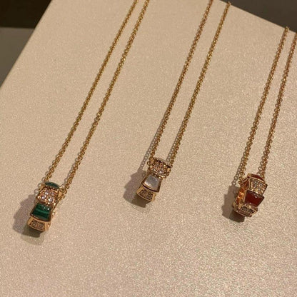 [Marins]SERPENTI PEDANT DIAMOND NECKLACE