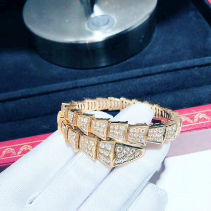 [Marins]SERPENTI BRACELET 8MM PINK GOLD DIAMOND