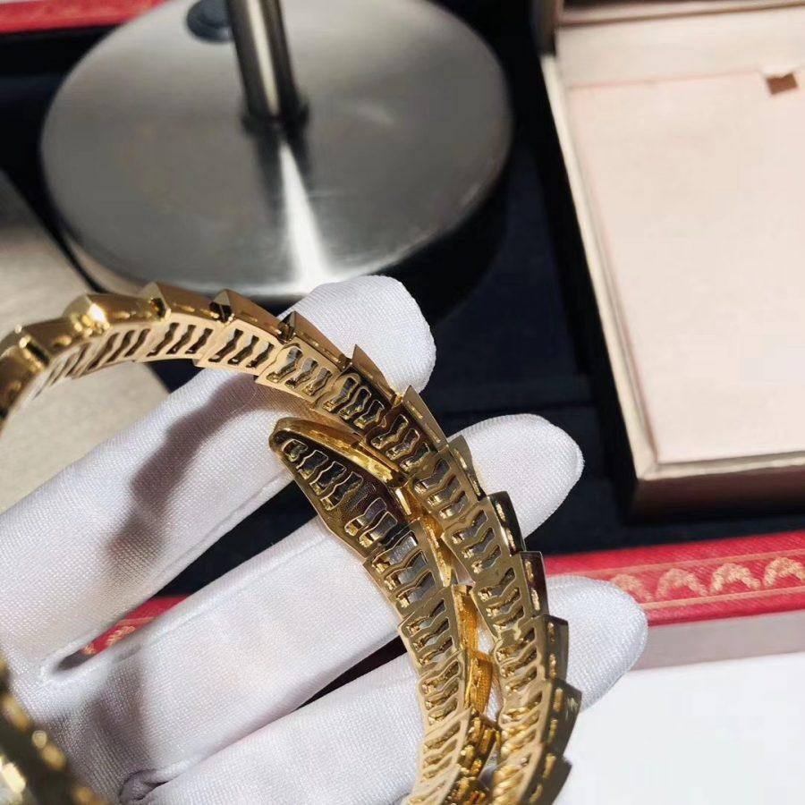 [Marins]SERPENTI BRACELET 8MM GOLD DIAMOND