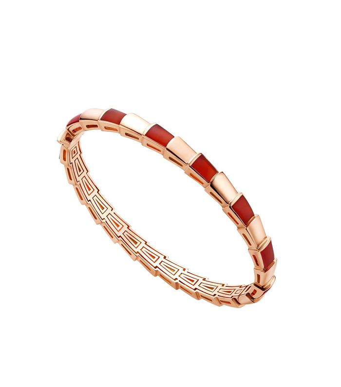 [Marins]SERPENTI BRACELET PINK GOLD RUBELLITE