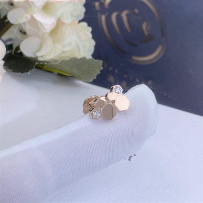 [Marins]BEE LOVE PINK GOLD DIAMOND EARRINGS