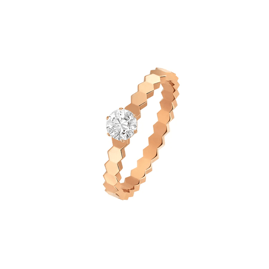 [Marins]BEE LOVE RING PINK GOLD 1 DIAMOND