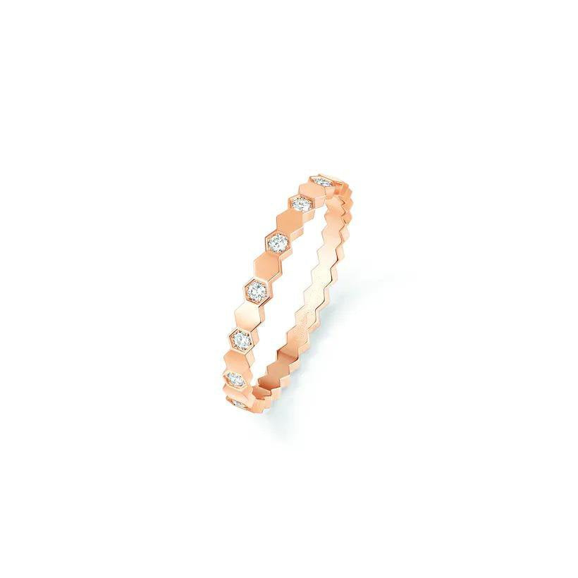 [Marins]BEE LOVE RING PINK GOLD DIAMOND