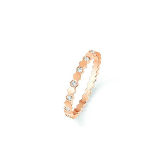 [Marins]BEE LOVE RING PINK GOLD DIAMOND