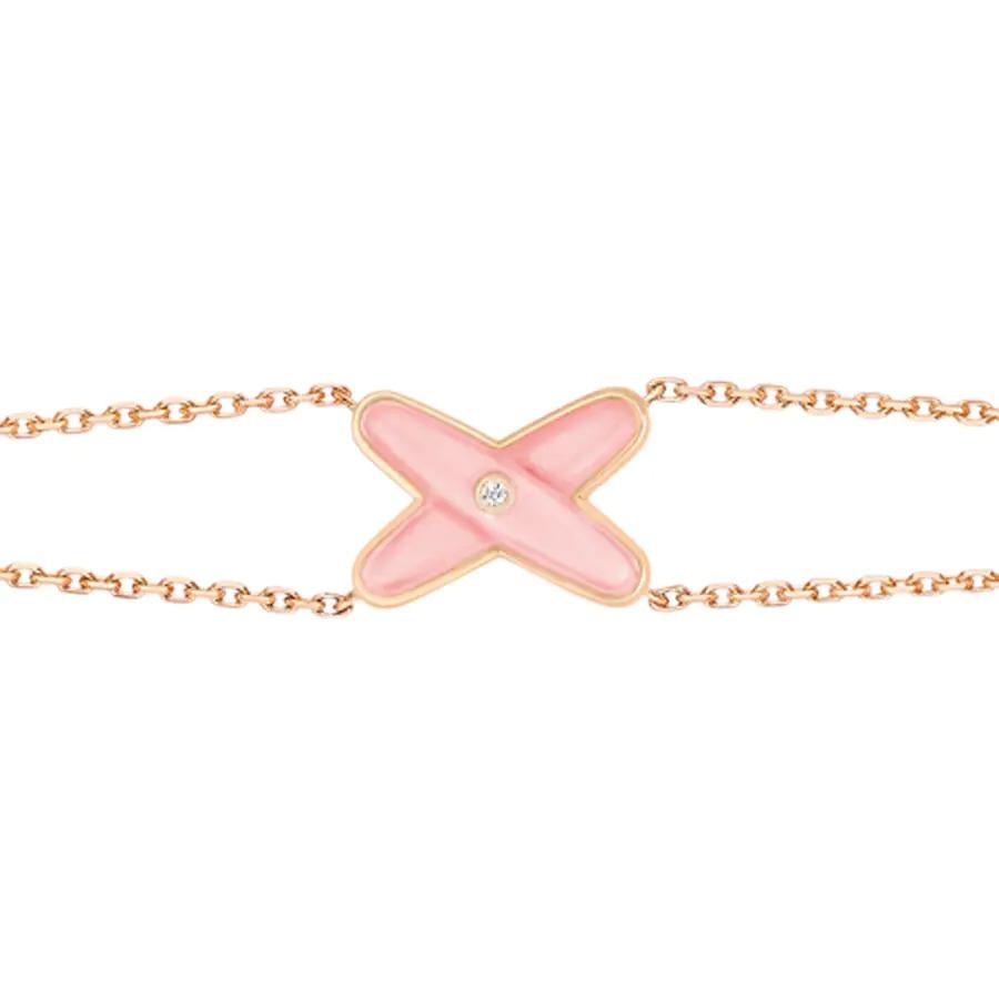 [Marins]JEUX BRACELET PINK MOP PINK GOLD 1 DIAMOND