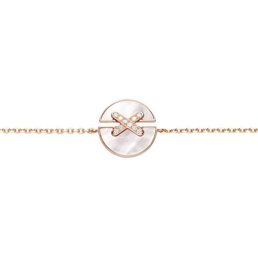 [Marins]JEUX DE BRACELET MOP PINK GOLD DIAMONDS