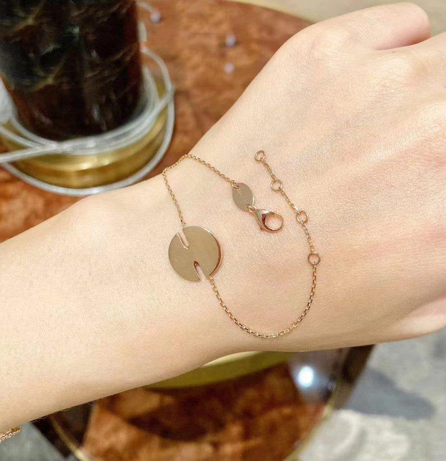 [Marins]JEUX DE BRACELET MOP PINK GOLD DIAMONDS