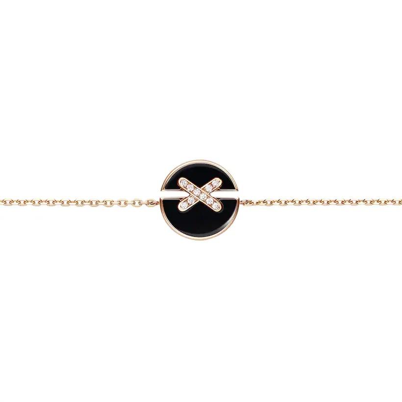 [Marins]JEUX DE BRACELET ONYX PINK GOLD DIAMOND