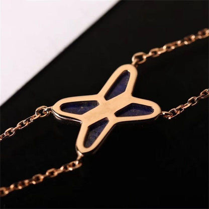 [Marins]Hollow Design Four-Leaf Clover Flower Shape Ring