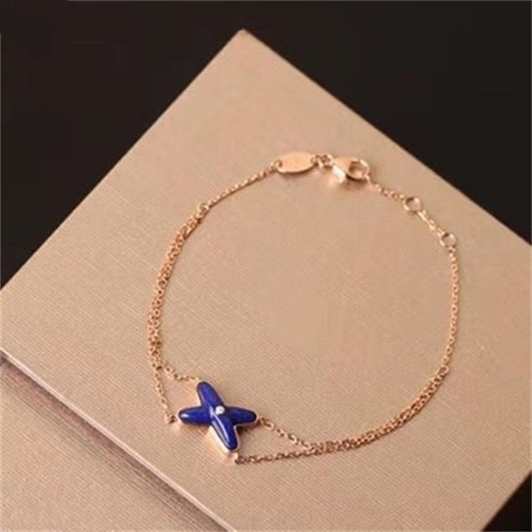 [Marins]Hollow Design Four-Leaf Clover Flower Shape Ring