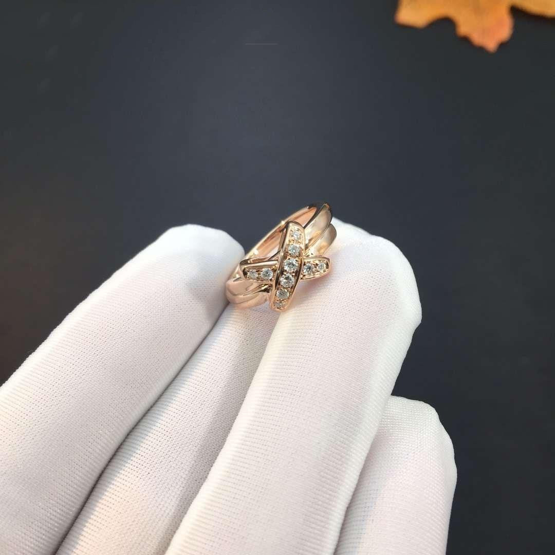 [Marins]JEUX DE PINK GOLD DIAMOND RING