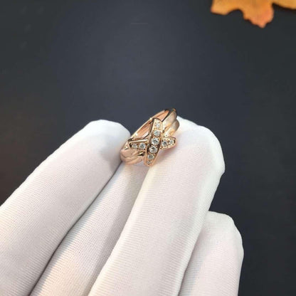 [Marins]JEUX DE PINK GOLD DIAMOND RING