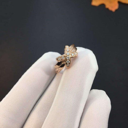 [Marins]JEUX DE PINK GOLD DIAMOND RING