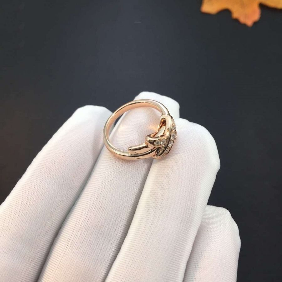 [Marins]JEUX DE PINK GOLD DIAMOND RING
