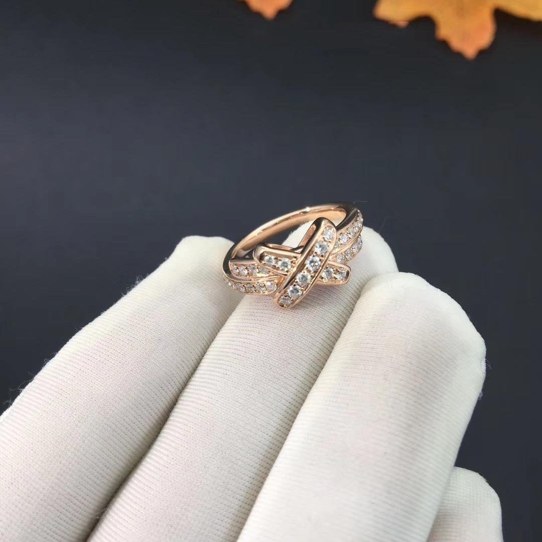 [Marins]JEUX DE RING PINK GOLD DIAMOND