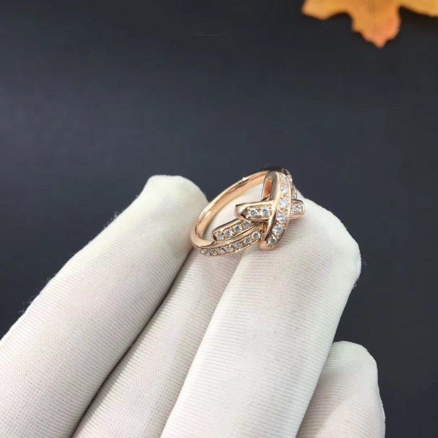 [Marins]JEUX DE RING PINK GOLD DIAMOND