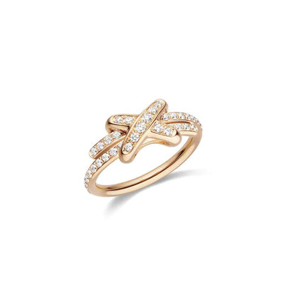 [Marins]JEUX DE RING PINK GOLD DIAMOND