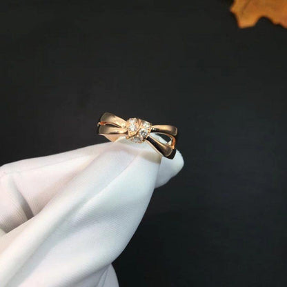 [Marins]LIENS RING PINK GOLD DIAMOND