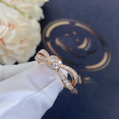 [Marins]LIENS PINK GOLD DIAMOND RING