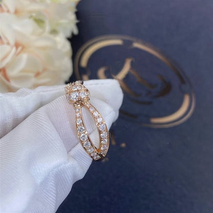[Marins]LIENS PINK GOLD DIAMOND RING