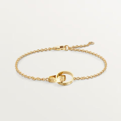 [Marins]LOVE BRACELET DOUBLE RING