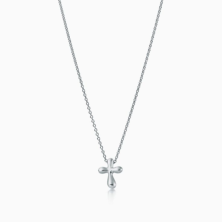 [Marins]CROSS PENDANT MINI BARE CROSS NECKLACE