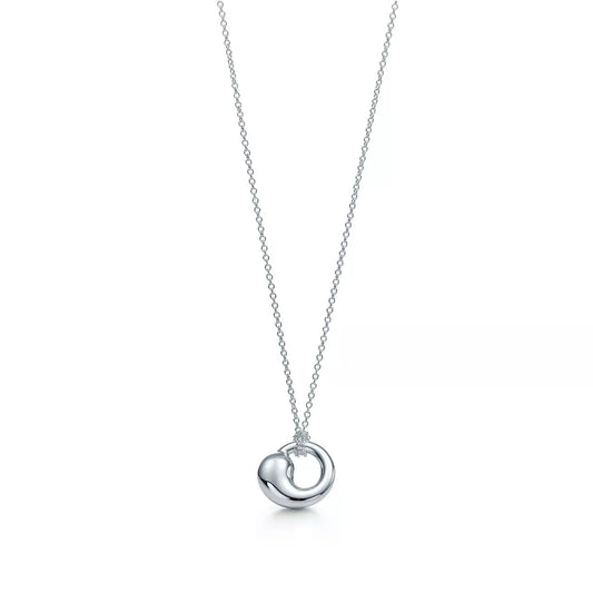 [Marins]SNAIL PEDANT SILVER NECKLACE