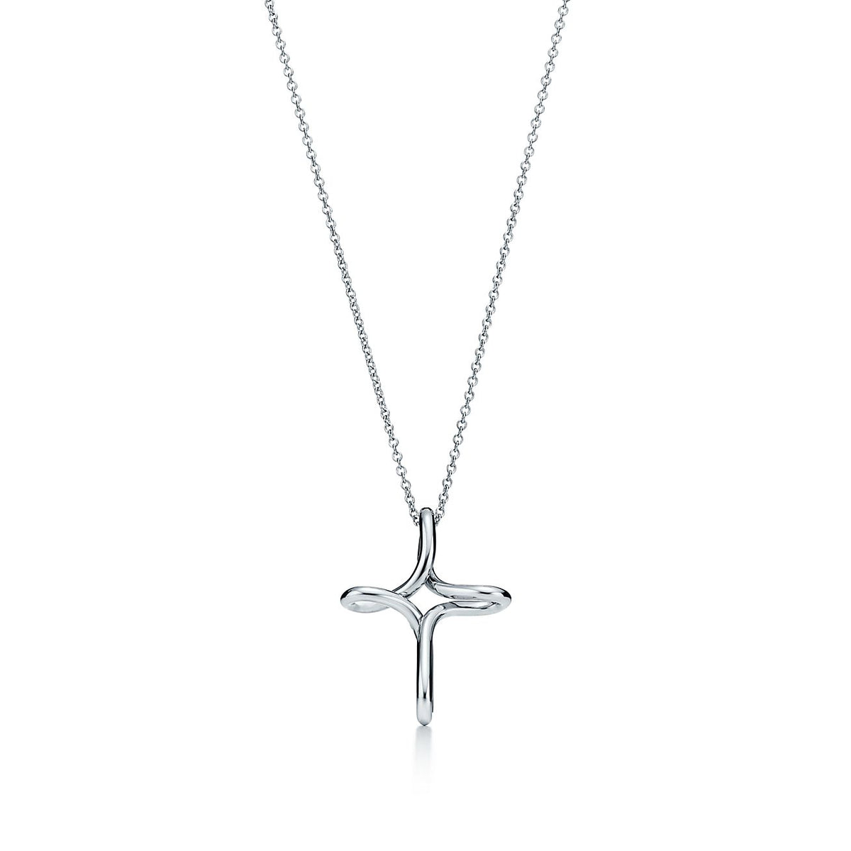 [Marins]CROSS NECKLACE STERLING SILVER MATERIAL