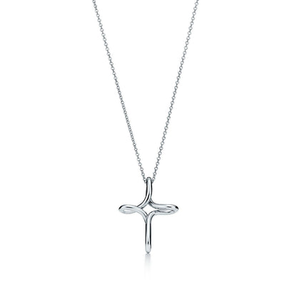 [Marins]CROSS NECKLACE STERLING SILVER MATERIAL