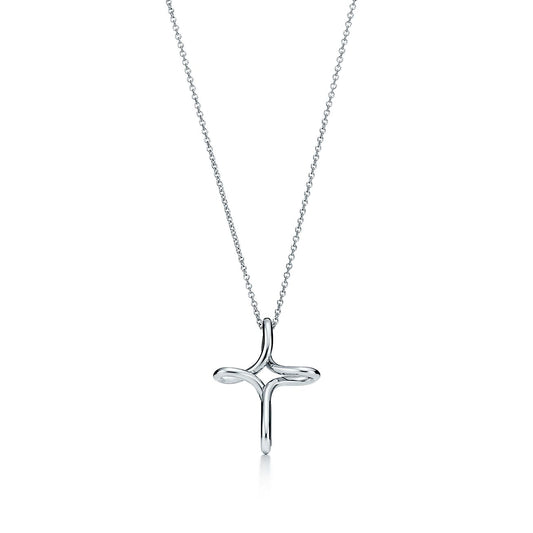[Marins]CROSS NECKLACE STERLING SILVER MATERIAL